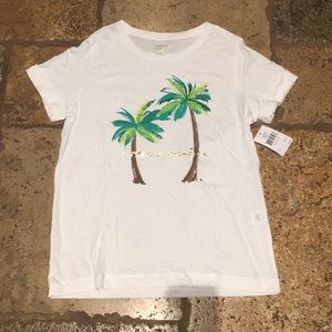 Kate spade NWT “I need a vacation” Cotton T-shirt